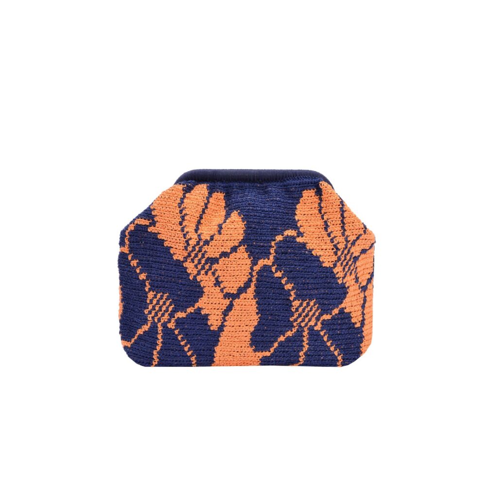 Harper Clutch Navy